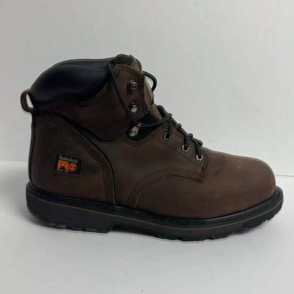 Timberland Pro Mens Pit Boss Steel Toe Work Boot Brown Size 12W main image 6
